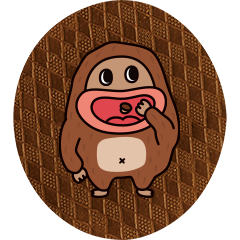 チョコジロー　だいすきで賞　ハグクッション サク山チョコ次郎〈だいすきで賞〉チョコジローハグクッション