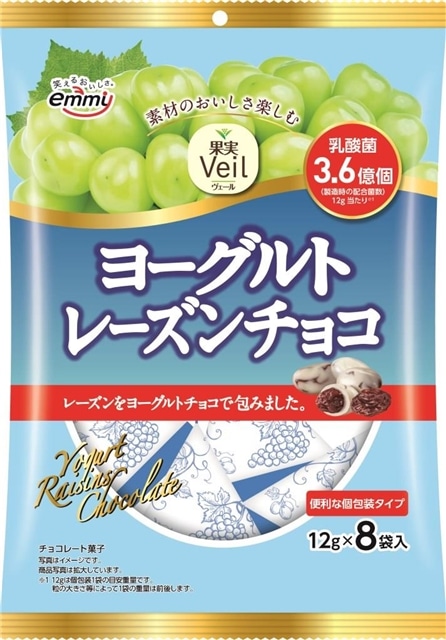 8パック 果実veil ヨーグルトレーズンチョコ 株式会社 正栄デリシィ