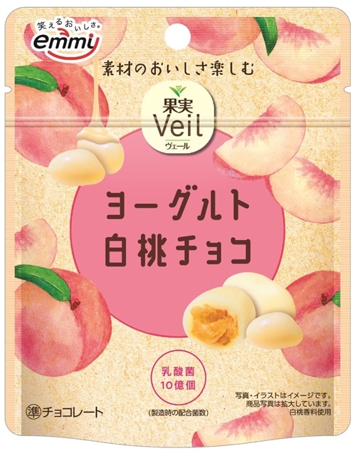 果実veil ヨーグルト白桃チョコ 株式会社 正栄デリシィ 果実veil ヨーグルト白桃チョコ 株式会社 正栄デリシィ