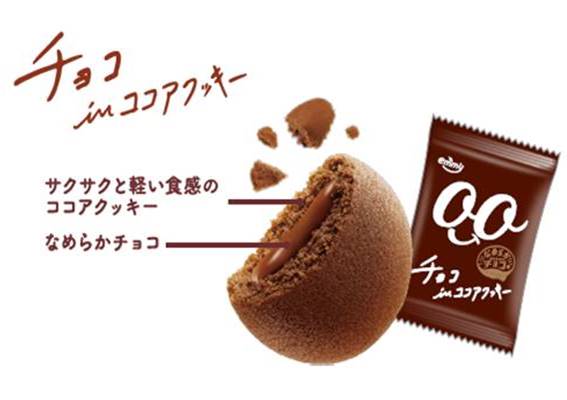 なめらかチョコのクッキー