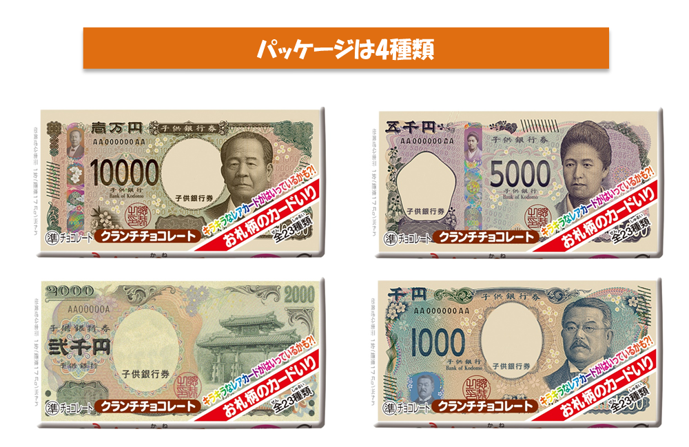 お金のチョコ